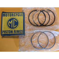 Jeu de Segments Norton Atlas 73mm +0.020 Neuf d'Époque