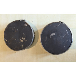 2 Filtres à Air Camembert À Visser d'Occasion (Trou Central) Pour Carbu Amal 900