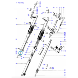 Boulon à Bride pour Fourche Triumph, Plusieurs Modèles