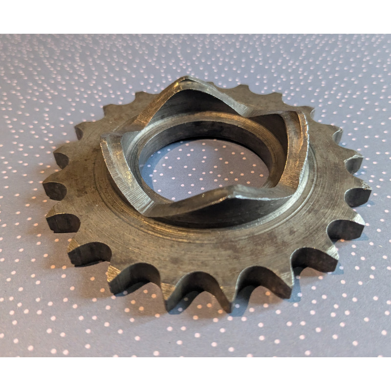 Pignon Moteur 4 Lobes 21 Dents d'Occasion BSA A10 1954