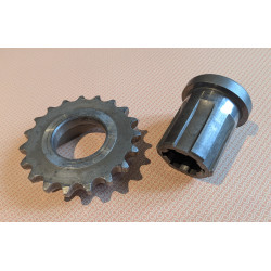Pignon Moteur 2 Lobes 19 Dents d'Occasion BSA Séries A, B et M 1954-62