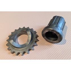 Pignon Moteur 2 Lobes 19 Dents d'Occasion BSA Séries A, B et M 1954-62