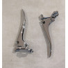 Paire de Leviers Frein et Embrayage Universels, Bout Plat