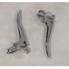 Paire de Leviers Frein et Embrayage Universels, Bout Plat