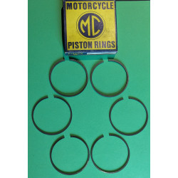 Jeu de Segments Matchless G9B 69mm + 0.030 Neuf d'Époque