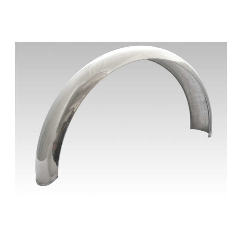 Garde-boue Arrière en Inox pour Roue de 18 ou 19 Pouces Forme de C, Largueur 5 Pouces (13cm)
