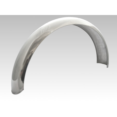 Garde-boue Arrière en Inox pour Roue de 18 ou 19 Pouces Forme de C, Largueur 5 Pouces (13cm)