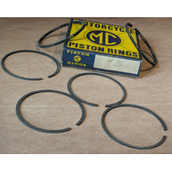 Jeu de Segments 0.030 Neuf d'Époque Triumph 500cc Pre Unit