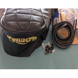 Housse d'Époque pour Selle Biplace Triumph T140 1978