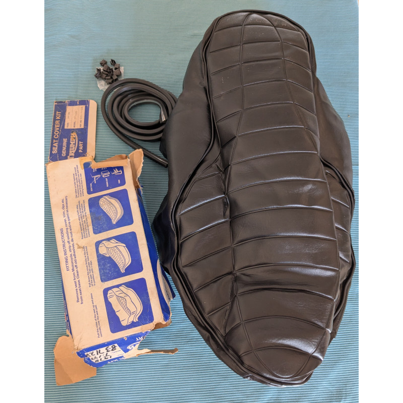 Housse d'Époque pour Selle Biplace Triumph T140 1978