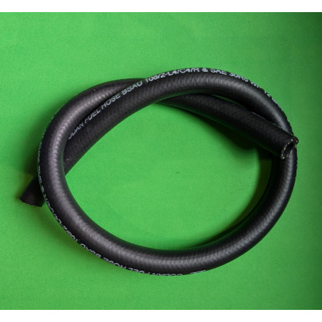 Durite d'Huile Renforcée Noire, 3/8 de Pouce, Haute Qualité, 67cm