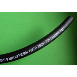 Durite d'Huile Renforcée Noire, 3/8 de Pouce, Haute Qualité, 67cm