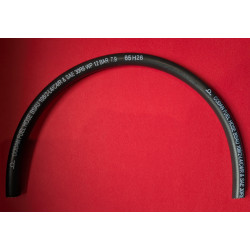 Durite d'Huile Renforcée Noire, 5/16 de Pouce, Haute Qualité, 46cm
