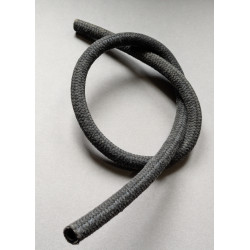 Durite d'Essence Tressée Renforcée Noire, 1/4 de Pouce, 64cm