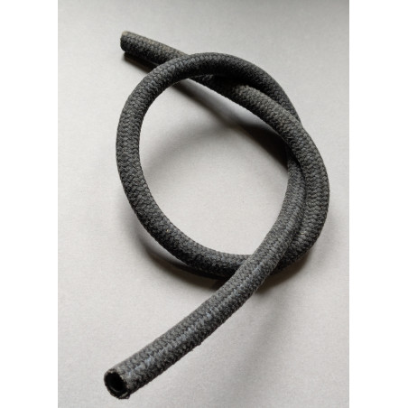 Durite d'Essence Tressée Renforcée Noire, 1/4 de Pouce, 64cm