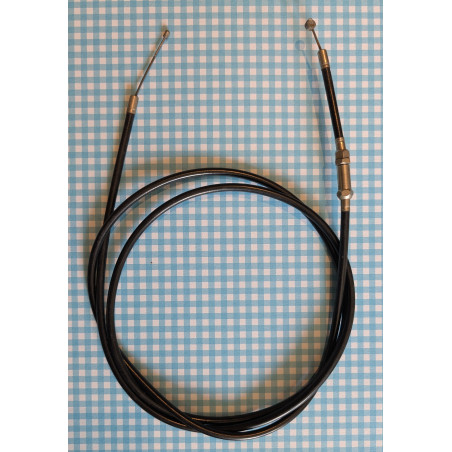 Câble d'Accélérateur Neuf d'Époque Gaine de 147cm