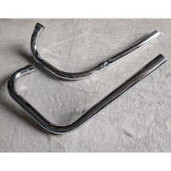 Tubes d'Échappement Triumph T120 Unit 1963-64