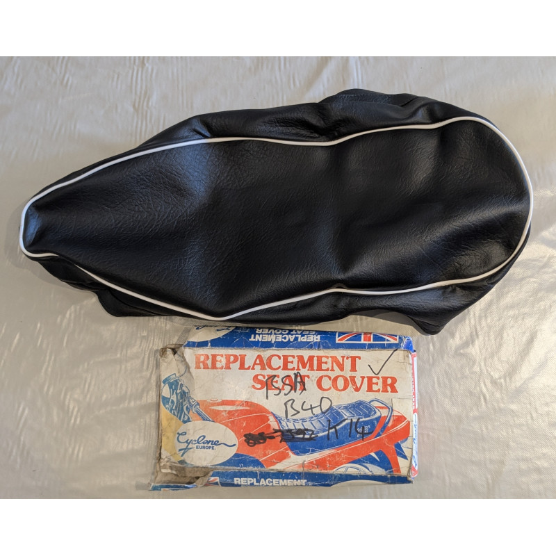 Housse de Selle Biplace d'Époque pour BSA B40