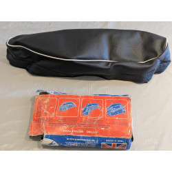 Housse de Selle Biplace d'Époque pour BSA B40