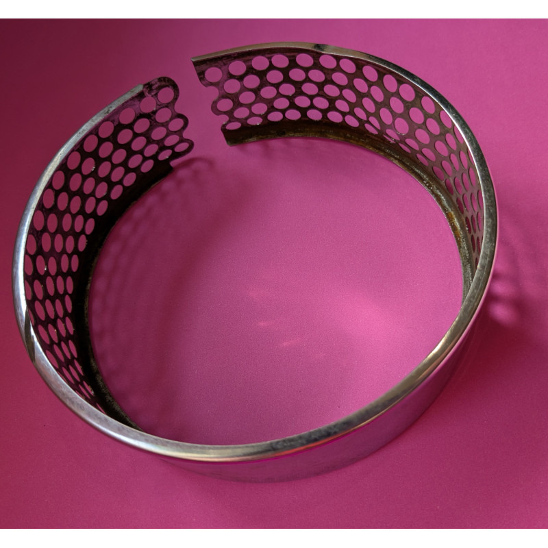 Cerclage Chromé d'Occasion Pour Filtre à Air Type Camembert
