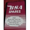 Livre de Pièces BSA  C10L, C11G, C12 250cc, Cadres Rigide, Coulissant et Oscillant, 1954-57