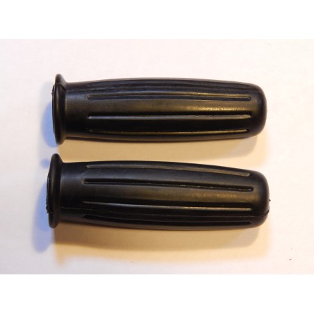 Poignées Amal en Noir, Triumph T120 1966-