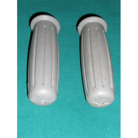 Poignées Amal 366 en Gris pour Guidon 25mm