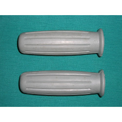 Poignées Amal 366 en Gris pour Guidon 25mm