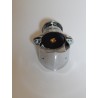 Interrupteur de Klaxon Chromé, type Lucas pour Guidon de 25mm