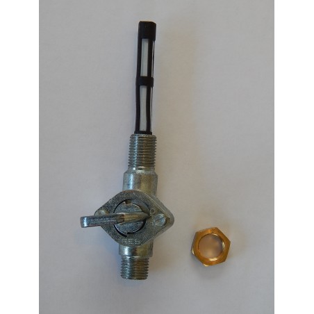 Robinet d'Essence Type BAP, Norton Commando, Triumph T140, Positions Réserve et Fermé