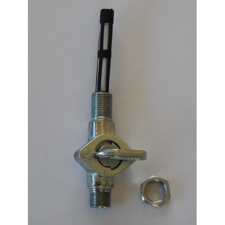 Robinet d'Essence Type BAP, Norton Commando, Triumph T140, Positions Ouvert et Fermé