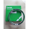 Cerclage Chromé pour Phare de 7 Pouces, Authentique Lucas