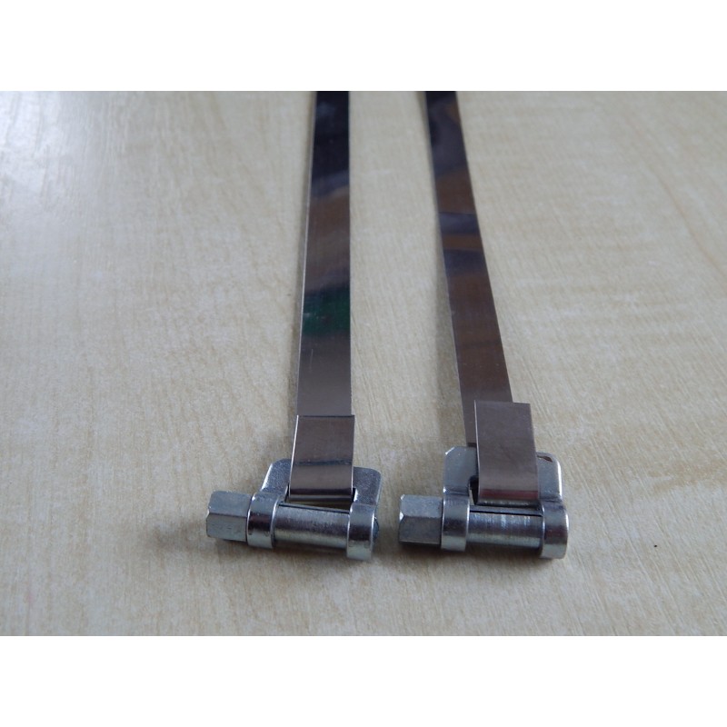 Supports De Phare Moto CNC Aluminium - 50-51 Mm, Pour Fourche, Réglables Sans Perçage