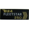 Décalcomanie BSA Fleetstar 250 1969