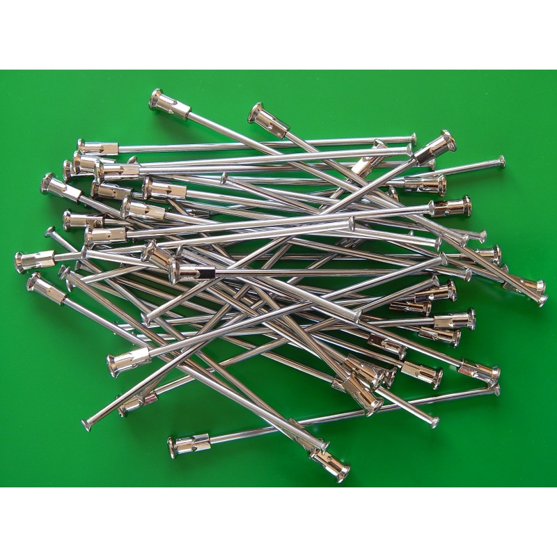 Jeu de 40 Rayons et Écrous en Inox pour Jante BSA et Triumph