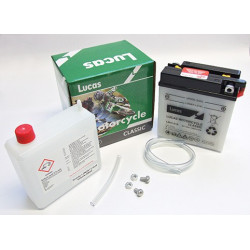 Batterie 12V de Marque Lucas, modèle  LYB9B
