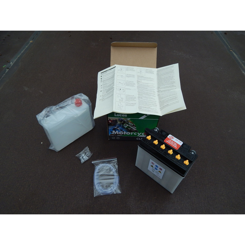 Batterie 12V de Marque Lucas, modèle  LYB9B
