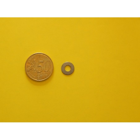 Rondelle Plat, Trou de 3/16" x 5