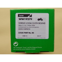 Faisceau Électrique Lucas pour  BSA C11G avec Alternateur