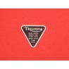 Plaque de Brevet de Carter de Distribution Triumph Finition Aluminium