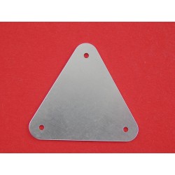 Plaque de Brevet de Carter de Distribution Triumph Finition Aluminium