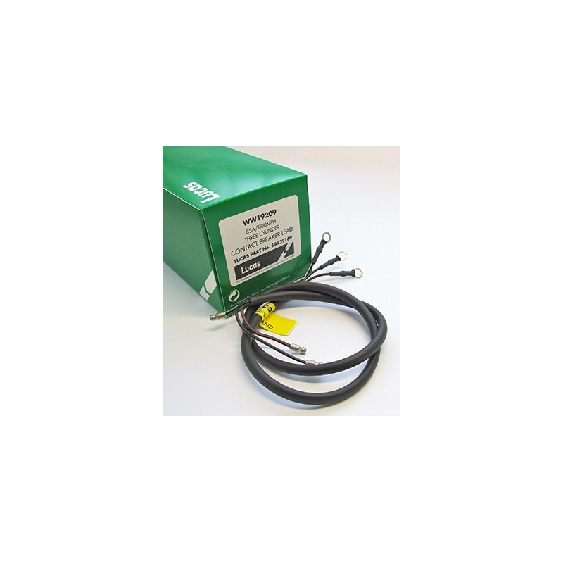 Faisceau Électrique Secondaire Rupteurs / Bobine Pour Triumph Tricylindre et BSA Rocket 3