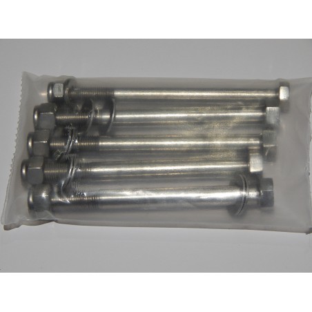 Jeu de Goujons Écrous et Rondelles en Inox pour Montage Moteur Norton Commando 750cc et 850cc 