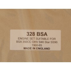Pochette de Joints BSA B40 Star SS90 350cc (1961-65)