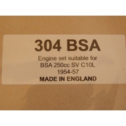 Pochette de Joints BSA C10L 1954-57