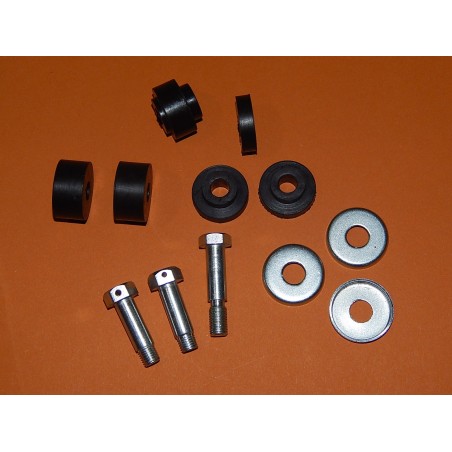 Kit de Montage Réservoir d'Essence Triumph 3TA,5TA,T90,T100,T120 (1963-68) Avec Caoutchoucs