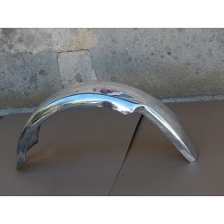Garde-Boue Avant en Ali Poli Pour Triumph 500 et 650cc avec Bride Sur l'Avant