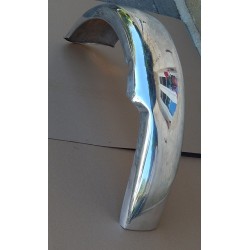 Garde-Boue Avant en Ali Poli Pour Triumph 500 et 650cc avec Bride Sur l'Avant