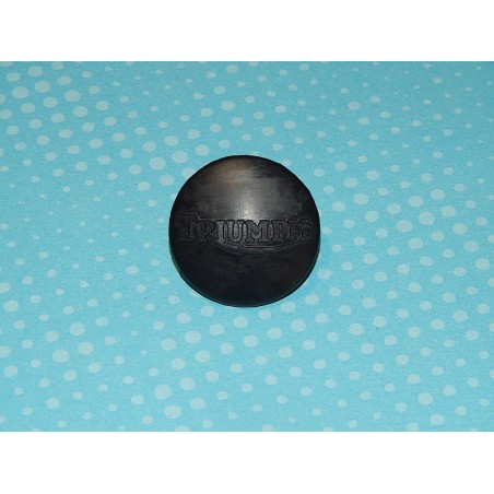 Caoutchouc Avec Logo Triumph Cache Fixation Réservoir d'Essence TR6 / T120 Huile Dans Le Cadre