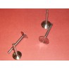 Jeu de 2 Soupapes d'Admission et 2 Soupapes d'Échappement, Triumph T100 1970-